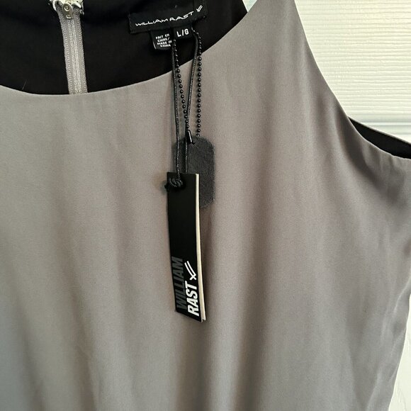 William Rast Gray Pocket Romper SZ L Justin Timberlake & Trace Ayala Collab NWT - Picture 3 of 10